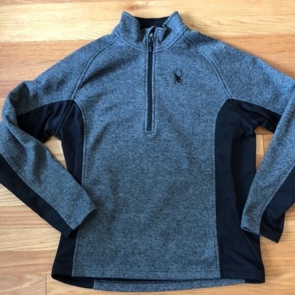 Spyder Half Zip Sweater, Medium - Picture 1 of 9
